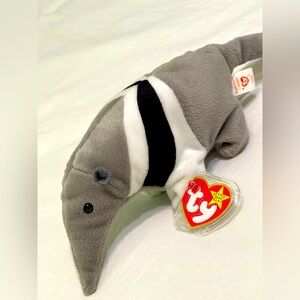 🐜 Ty Original Beanie Baby – Ants the Anteater (1997 / Tag Error)